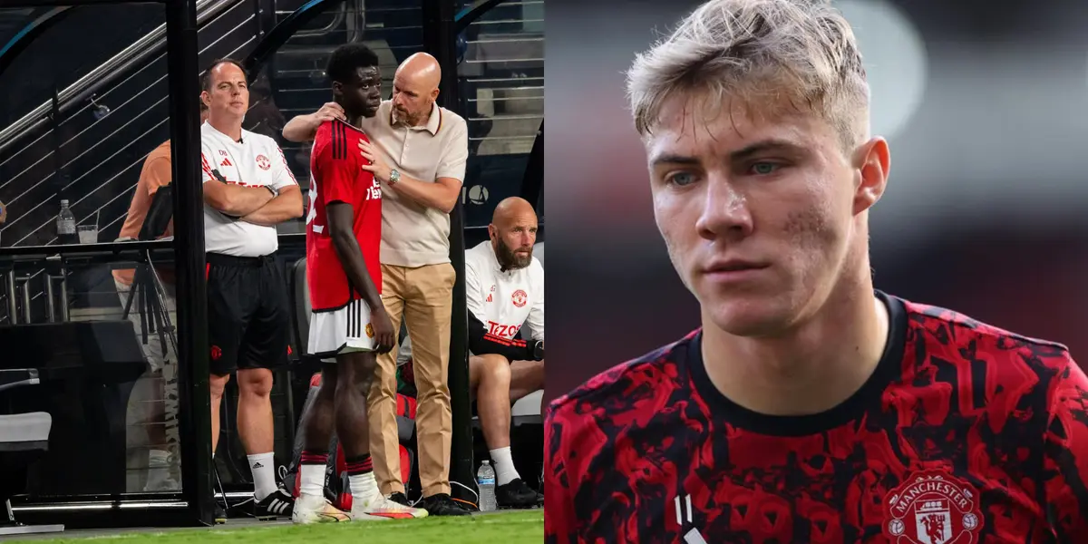 Erik Ten Hag already decided the player who could replace Hojlund at Manchester United.