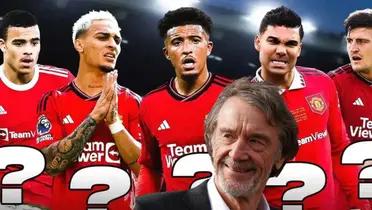 Jim Ratcliffe could be soon developing a massive plan to raise €100 from players' sales in January. 