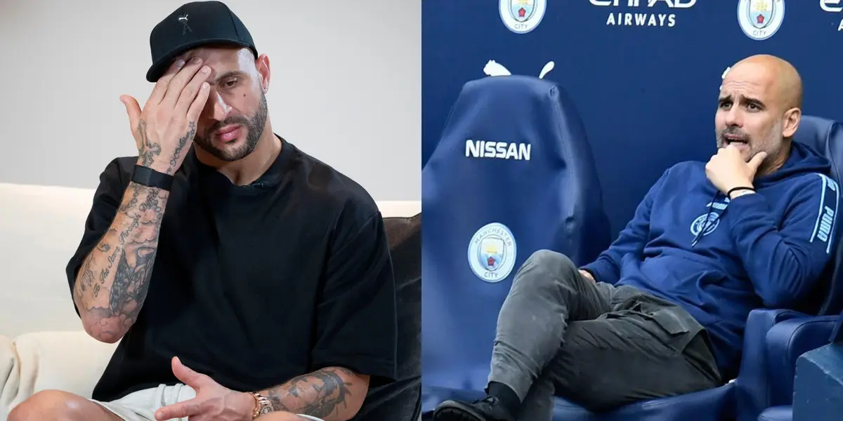 Kyle Walker could be benched by Pep Guardiola amid the player's marital problems. 