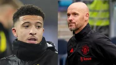 Manchester United would prepare the signing of a top winger to sell Sancho in the summer.