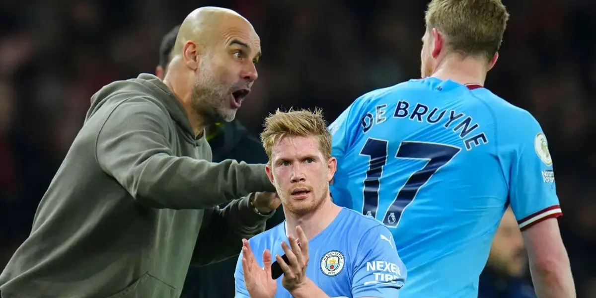 Pep Guardiola talked about Kevin de Bruyne