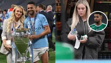 Riyad Mahrez' wife Taylor Ward revealed how their Manchester lifestyle changed in Saudi Arabia. 