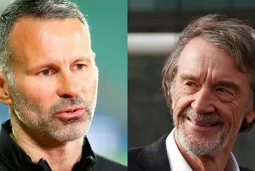 Ryan Giggs adviced Jim Ratcliffe to get United's best level back. 