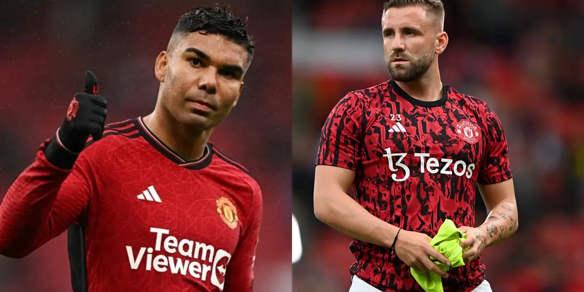 Shaw and Casemiro started for United against Newport after recovering from serious injuries.