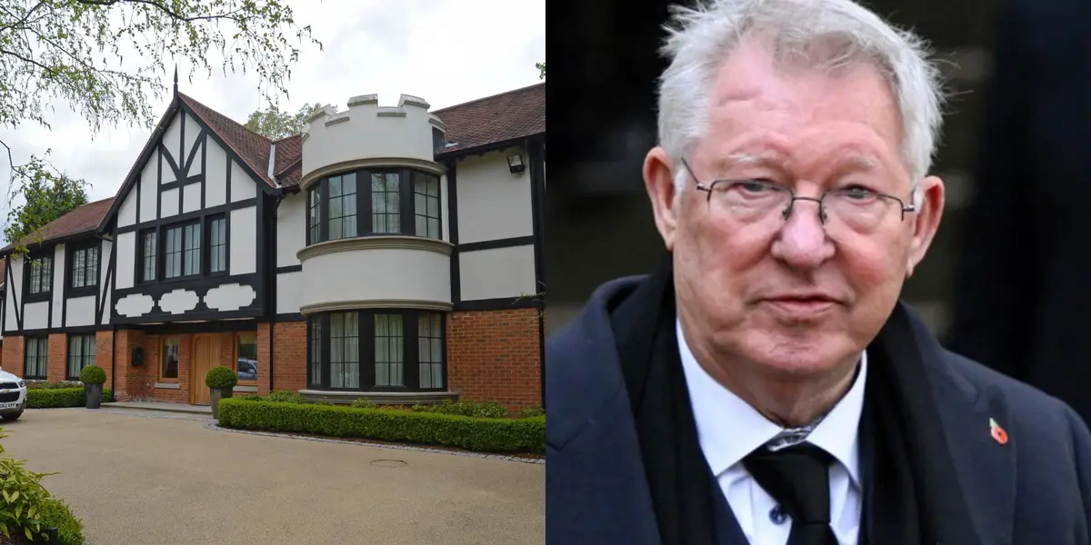 Sir Alex Ferguson is trying to sell his luxury mansion in Cheshire following the death of his wife.