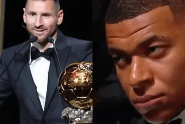 The Argentine player avoid speaking on the French player when received the Ballon d’Or