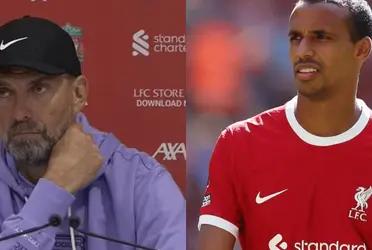 The German coach called the defender Super Matip in the after game press conference  