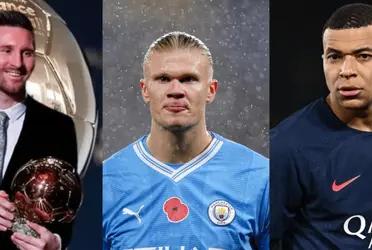 The Norwegian striker will face both stars in his potential new award 