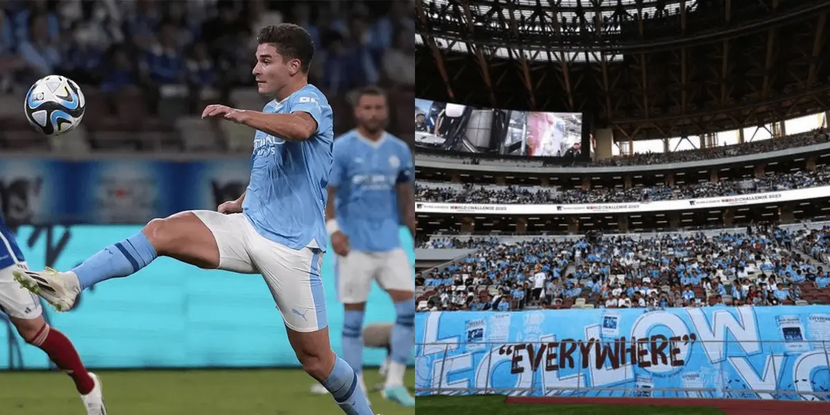 The player received the love of the Citizen fans in the Manchester City preseason Asia Tour 