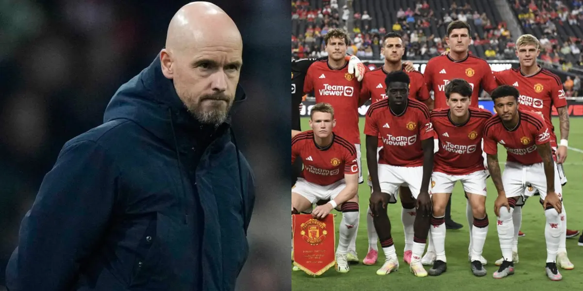 Two players of Manchester United challenged Erik Ten Hag with a support message to an ex teammate.
