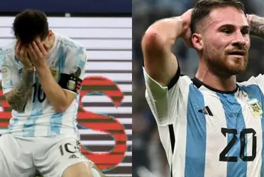 What the Argentinian star said to his team-mates at the final was a great success. 