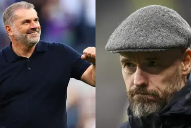 Ange Postecoglou sealed the signing of a Manchester United target for Tottenham.