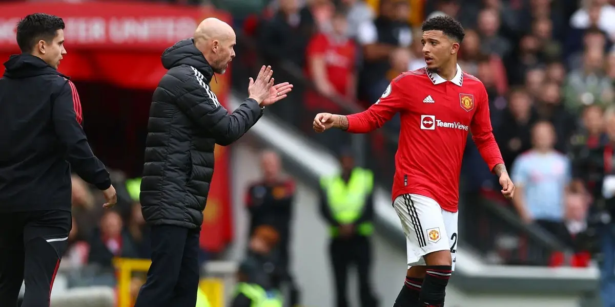 Erik ten Hag was cleared about the whole Sancho situation
