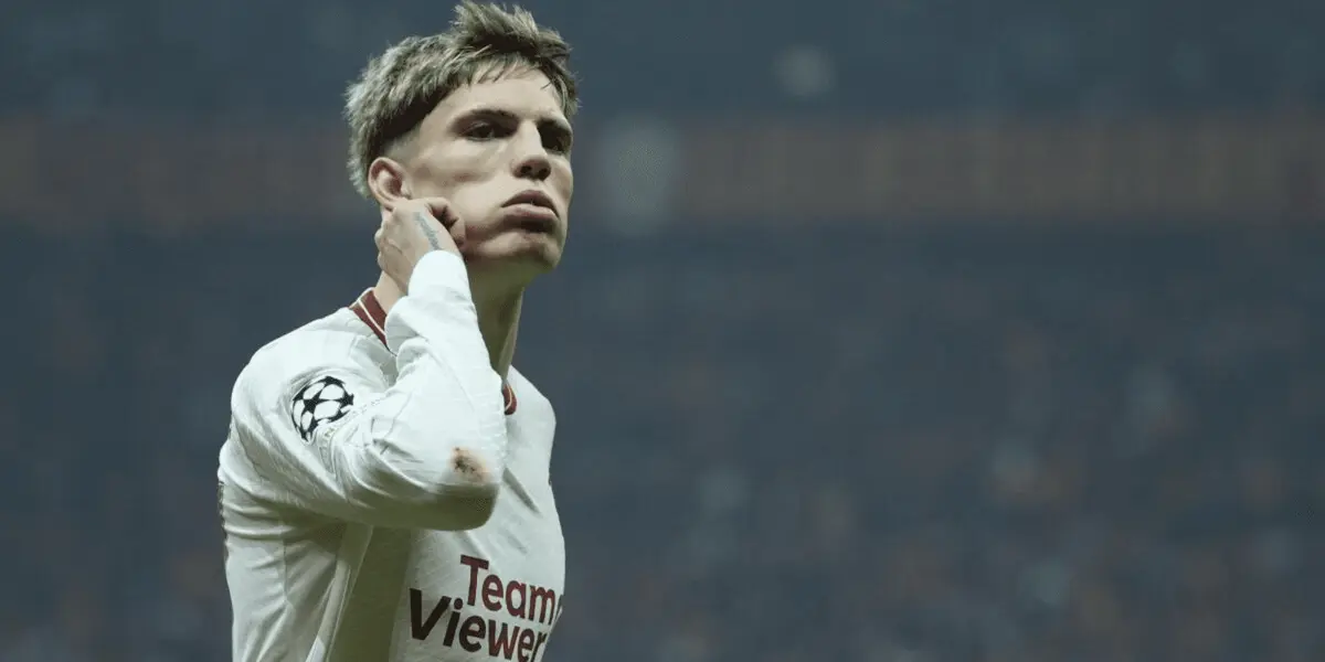 He tried to stop the Argentine winger’s CR7-style celebration