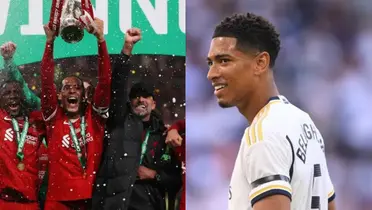 Jude Bellingham surprised the Real Madrid fans by hailing a Liverpool superstar in Carabao Cup.