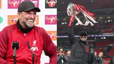 Jürgen Klopp gave an emotional message to Liverpool fans after achieving the Carabao Cup title.