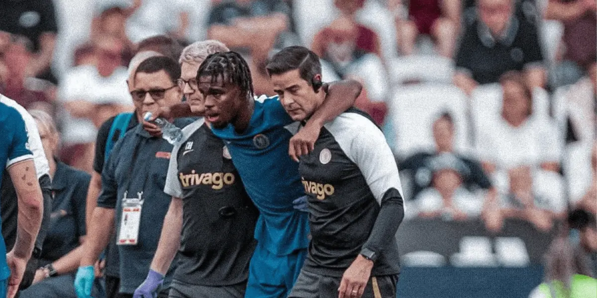 The player would be out of the pitch for more than a month