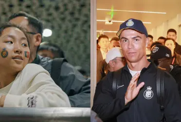 Cristiano Ronaldo received the euphoria and effusive admiration of Chinese fans in Shenzhen airport.