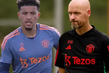 Erik Ten Hag could be ready to get rid of the English winger 