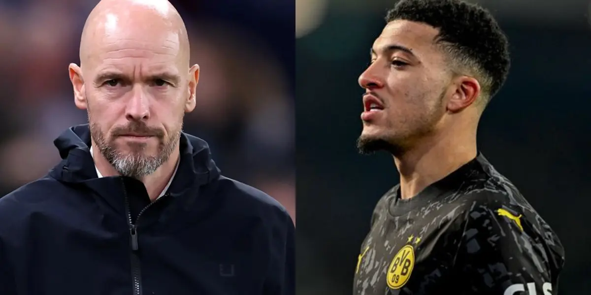 Erik Ten Hag slammed Jadon Sancho again despite the player is already out of Manchester United.