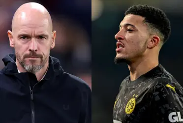 Erik Ten Hag slammed Jadon Sancho again despite the player is already out of Manchester United.