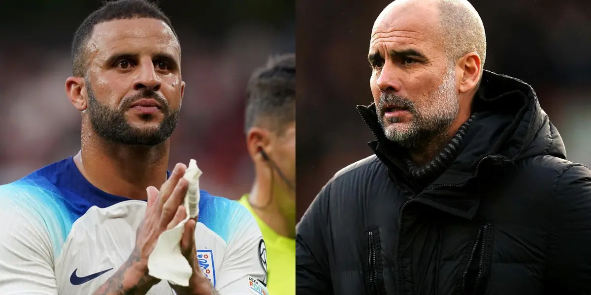 Kyle Walker revealed to have been supported by Guardiola and Southgate after his personal problems.