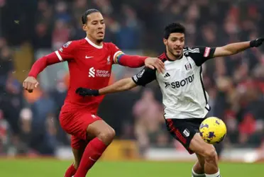 Liverpool's captain Virgil Van Dijk had a terrible error that ended in a goal for Fulham in Anfield.