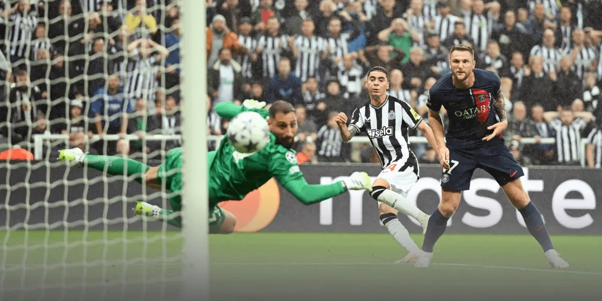 Miguel Almiron sealed a great play for the Magpies in front of their public 