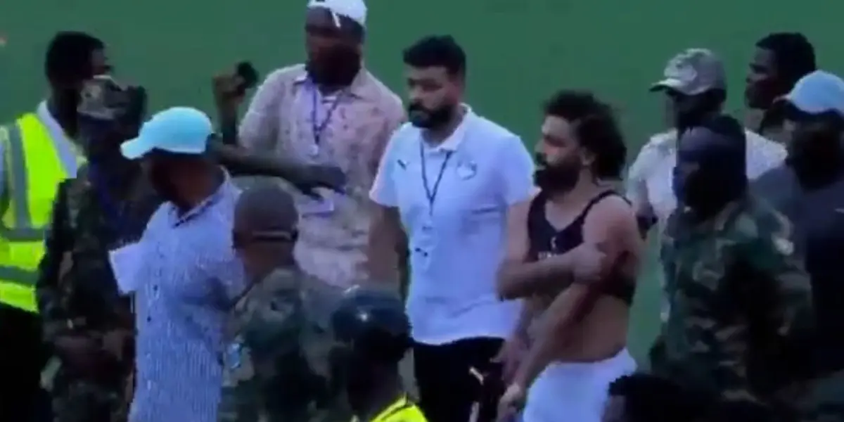 Mohamed Salah lived an uncomfortable moment