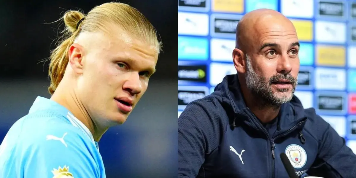 Pep Guardiola gave injury update on Erling Haaland ahead of Manchester City's away game against Newcastle.