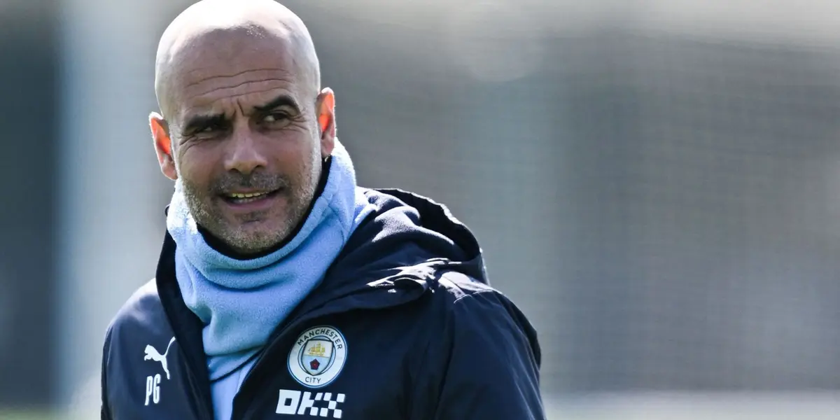 Pep Guardiola had two important absences in his last training session with City. 