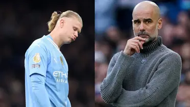 Pep Guardiola spoke to the media about Erling Haaland's lack of goal on these days.