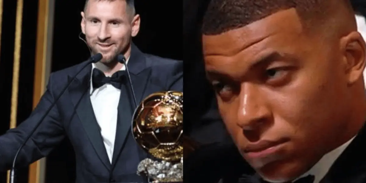 The Argentine player avoid speaking on the French player when received the Ballon d’Or