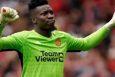 The Cameroonian goalkeeper shined in the United's win against the Hatters 