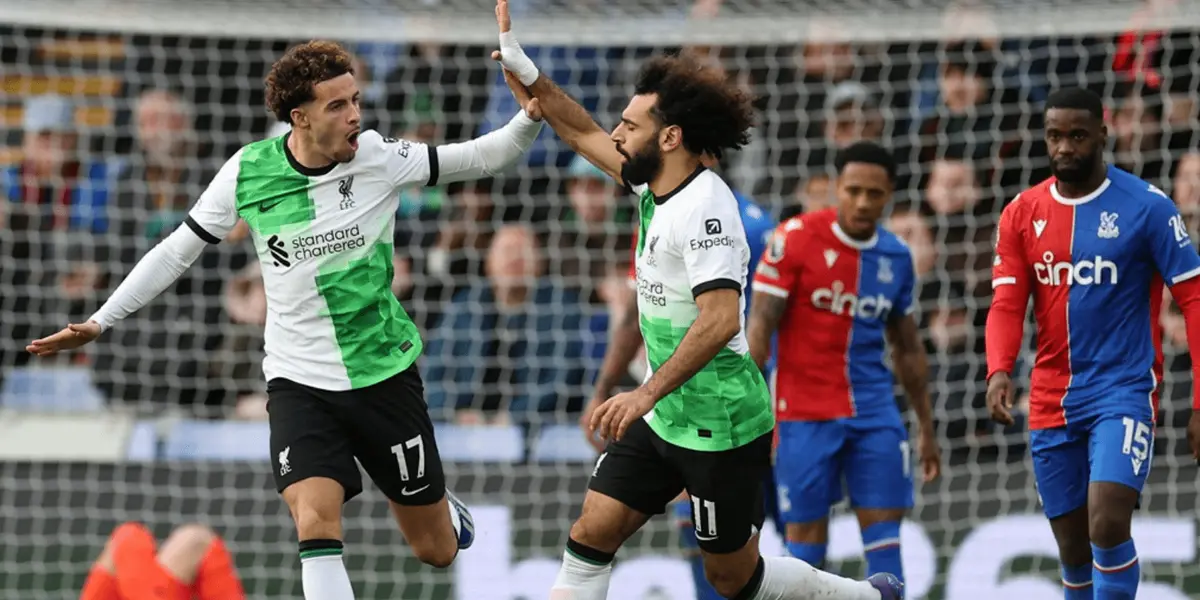 The Egyptian player was crucial in the Reds’ visit to Crystal Palace 