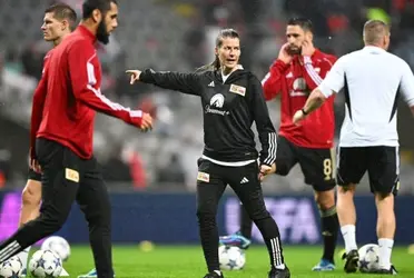 The German coach made her debut on the team's bench in the duel against Sporting de Braga.