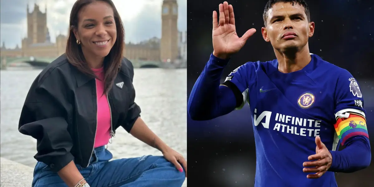 Thiago Silva's wife has gotten under the spotligth for her football merciless critics on Tik Tok.